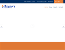 Tablet Screenshot of boomerangcapital.com